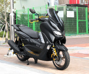 22-24년 야마하 NMAX155 슬림 스모그 58cm 튜닝 윈드쉴드 스크린 : 모토몰 MOTOMALL