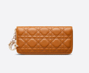 [프록시몰] 디올 LADY DIOR VOYAGEUR 장지갑 Cognac S0007ONMJ_M44M : PROXY MALL