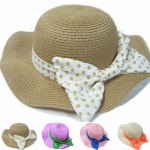아동 어린이 키즈 유아 밀짚 비치 왕골 페도라 벙거지 버킷햇 중절모 썬캡 여름 유아동 모자 : 린시아
