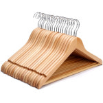 우드옷걸이 논슬립 코트 패딩 옷가게옷걸이 : 무동