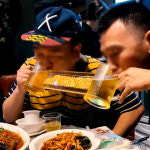 유리잔 직수입  그나스 맥주잔 털고 2인승 합생 공생으로 아이디어 : 레그나