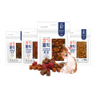 국산 코기홀릭 연어 오리 소고기 혼합 100g 강아지 애견 반려견 큐브 훈련용 간식 트릿 : 두잇상회