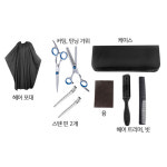 숱치는가위 머리 자르는 숱 강아지 이발 앞머리 컷트 셀프 가정용 틴닝 시저 가위 : 메이드제이수