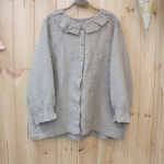 잔고방 프릴 블라우스 리넨100% : 이야기가 있는 풍경