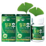 혈액순환 징코후 500mg 3개월분 은행잎추출물 손발저림 기억력 두뇌 건강 기능식품 : 상상더드림