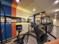 대형 파티션 런닝머신 러닝머신 헬스클럽 기구 음식점 칸막이 투명 가림막 안티비말차단 폴리카보네이트 아크릴 1400x2200 거리 코로나 헬스장... 