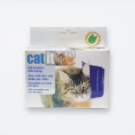 리브캣 셀프그루머 그루밍 마사지브러쉬 힐링브러쉬 털관리 고양이털빗 : Livcat