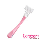 여성용 세라믹 면도기 세레이져 제모기 쇠독 알레르기 트러블 방지 : cerazor
