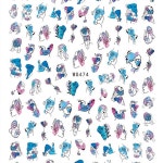 네일아트 스티커 추상화 : 엔비엔랩