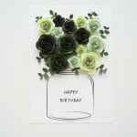 [초급]페이퍼플라워 종이장미 액자만들기 키트 DIY /동영상 지원 : 에바크래프트샵