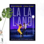 Q32 라라랜드 51cm x 36cm 브로마이드 인테리어 영화 포스터 액자 : 어가네닷컴 NPNG