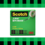 3M 스카치 매직 테이프 리필 810-ROK 19mmX32.9m : 모래알마켓