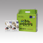 광천 중앙식품 바른찬 파래식탁용맛김 12봉 : 중앙식품 주식회사