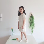 여름 반팔 칠부 실내복 아기 여아 남아 유아 아동 주니어 : 결이데일리