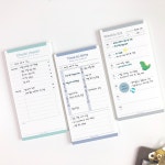 [SEASON OFF] 보카 체크리스트 투두리스트 플래너 사자성어 트래커 모눈 라인 떡메 떡메모지 메모지 공시생 공부 필기 : 프롬더페이지