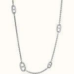 [해외] Hermes 에르메스 Farandole 80 파랑돌 롱 네크리스 목걸이 실버 H104570B : 레오비비