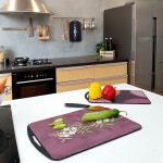 엘라다이닝 항균 TPU 양면 아트도마 가든로망스 M L : 엘라다이닝