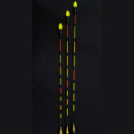 [MJ피싱]도원 300(3호)/350(4.5호)/400(6호).시인성 좋은 솔리드 찌탑/초민감 중부력 발사목 다용도 민물 바닥찌.붕어/대물/수초/노지낚시... 