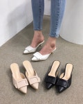 [무배/국산수제] 스틸레토 사각 버클 뮬 블로퍼 5cm : 코코로마켓