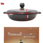 주물전골냄비 5중 업소용 볶음 코팅 생선조림 해물탕 냄비 : SJ PAM