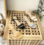 [모브딜라잇shoe] 베이직 버클 스트랩힐 샌들 5cm (4color) g1070 : 모브딜라잇