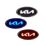 2021 기아 신형 로고 레터링 LED 엠블렘 1WAY/2WAY 화이트 블루 레드 색상 선택 : 나두사샵