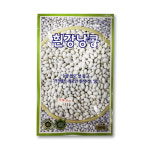 흰강낭콩(100립) - 흰생 강낭콩 씨앗 모종 텃밭 주말농장 : 친환경마켓