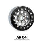 AR03 1.9인치 6LUG 알루미늄 비드락휠(티탄)(2) : RC1oNe-알씨원