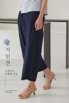 [생활한복 기획상품] 경상북도 특산품 풍기인견 기본 바지 네이비 : 때때롯살롱