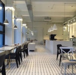 더골드 옥타곤 팔각 모자이크 타일 현관 주방 타일 WHITE-G(화이트골드) : 우노타일