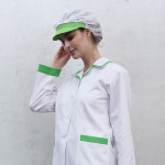 HA-32 20수 연두배색 포인트 위생복 : 참존어패럴