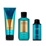 BBW Atlantic Mens Bundle 배쓰앤바디웍스 울트라 시어 바디크림 헤어 바디워시 바디 스프레이 3종 세트 : 와이즈올