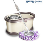 월드크린 통돌이 핸드스핀 프리미엄 회전 걸레 밀대 : 월드크린 주식회사