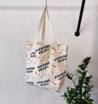 캔 엔조이 데일리 캔버스 에코백 : Argentum Forma