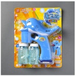 비눗방울 어린이 신체 촉감 오감 장난감 완구 돌고래 자동 버블건 : J.BIE