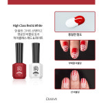 다이아미 미용사(네일) 제2과제 젤마블 세트, 선마블링 부채꼴 마블링 네일국시재료 : 다이아미 공식