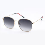 자외선 차단 선글라스 오버사이즈 다각 메탈 투톤 여자선글라스 남자선글라스 : 아이템 선글라스