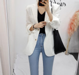 [바이에잇] 무배 소매 트임 린넨자켓 꾸안꾸 여름자켓 : 바이에잇