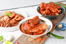 칼칼 매콤 코다리 국산 묵은지 조림 찜 1kg 2인분 : 명태잡는어부