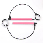 홈트레이닝 튜빙 짐스틱(핑크)필라테스 소도구 : 도니오니