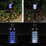 태양광 충전 솔라 해충퇴치기 모기퇴치기 캠핑 낚시 펜션 전원주택 2가지라이트 : 애쉬원몰