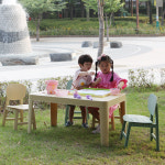 팡팡책상 유치원 어린이집 미술놀이 유아용책상 : 하이솔로몬교구