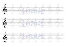 높은음자리표 / 낮은음자리표 : 로이조이샵