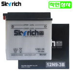 스카이리치 아세아  태광 관리기 기계장비 배터리 12N9-3B 12V9A : 착한상사