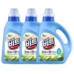 (무료배송) 대용량 비트 오래오래 향기가득 액체세제 3l x 3개 디톡스 천연 식물 유래 향기 지속 올인원 액체 액상 세제 세탁세제 일반용 드럼용... 