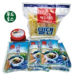 부산밀면10인분세트 (밀면2kg+사골육수10봉+냉면양념장500g) 밀면 : 푸드토스
