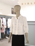시슬리 컷워크 레이스 블라우스 SAWSC6131 : 현대GD 시슬리