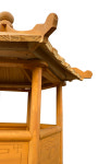 반려견 반려묘 하우스 쉼터 친환경 원목 미니육각정 : 예나윈코리아
