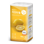 한예지 100% 천연펄프 무형광 셰프 키친타올 150매 8롤 1200매, 2팩 : 한예지공식샵