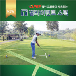 티얼라이먼트 스틱 T얼라이먼트 클럽별 발위치 어드레스 골프클럽 발위치 스윙 연습 : 스포리아